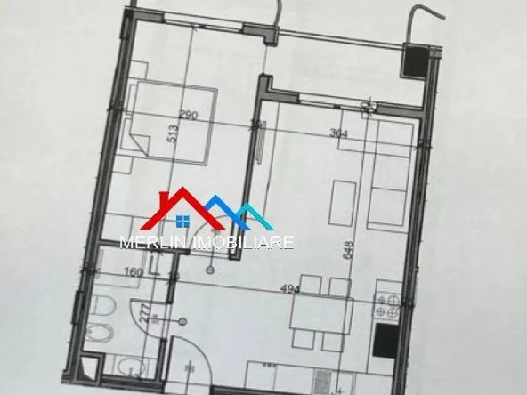 Tirane, shitet apartament 1+1+Ballkon Kati 6, 73 m² 88.000 € (RRUGA MEHMET GJEVORI,PASKUQAN)
