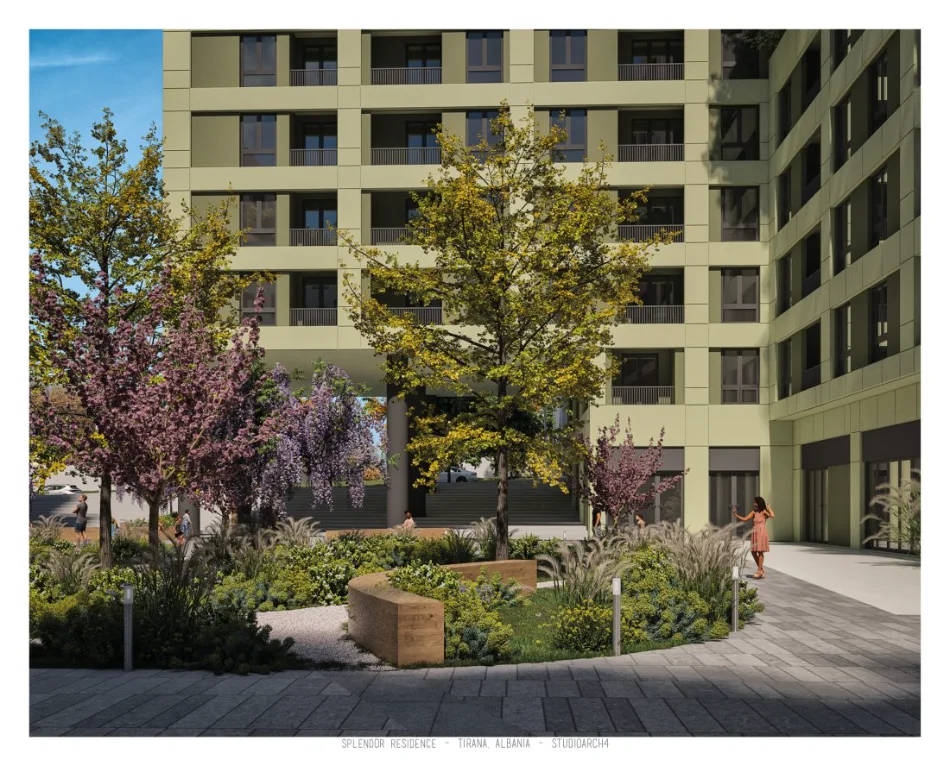 Tirane, shitet apartament 1+1+Ballkon Kati 7, 73 m² 113.460 € (Porcelan)