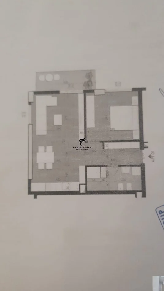 Tirane, shitet apartament 1+1+Ballkon Kati 8, 80 m² 115.000 € (ISH FUSHA E AVIACIONIT)