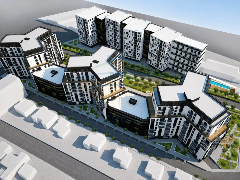 Tirane, shitet apartament 1+1+Ballkon Kati 8, 85 m² 150.000 € (Ish Fusha e Aviacionit)