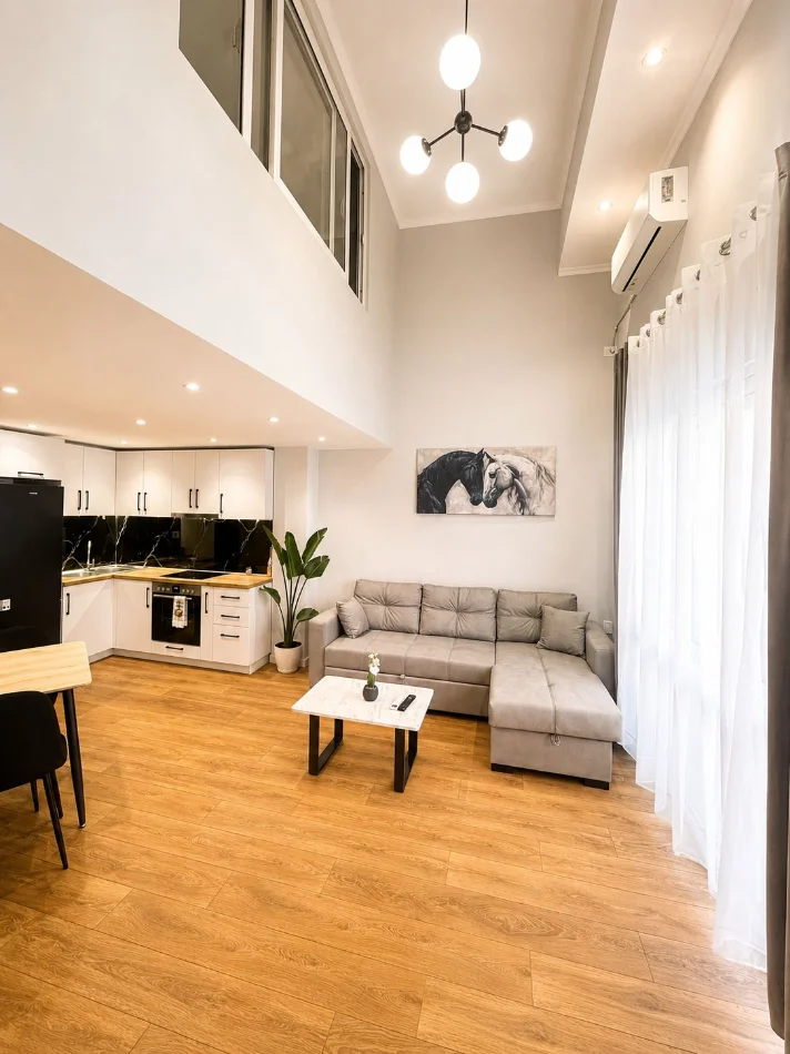 Tirane, shitet apartament 1+1 Kati 0, 63 m² 128.000 € (Liqeni I thate)