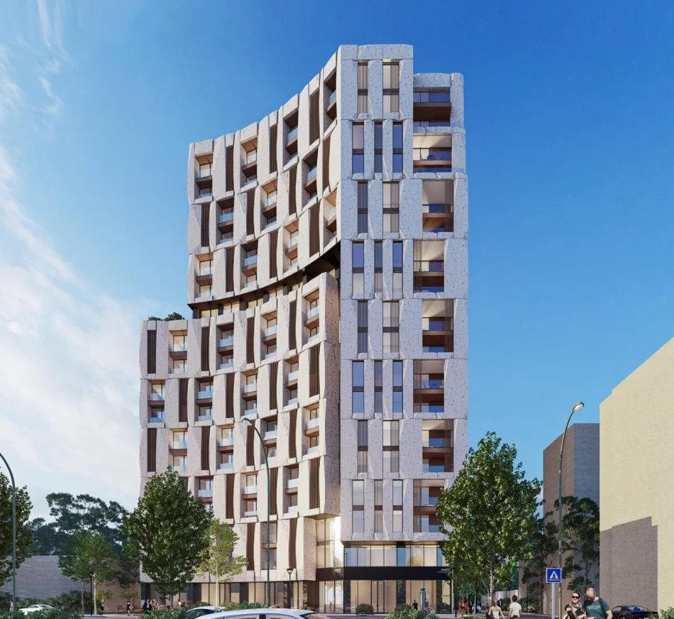 Tirane, shitet apartament 1+1 Kati 10, 62 m² 145.700 € (RRUGA BARDHYL,RRUGA RIZA CEROVA)