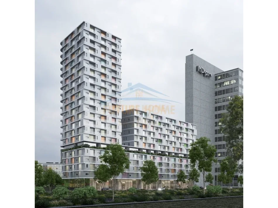 Tirane, shitet apartament 1+1 Kati 14, 84 m² 117.000 € (Unaza e Re)