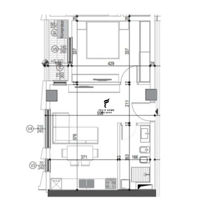 Tirane, shitet apartament 1+1 Kati 1, 68 m² 227.000 € (KOMUNA E PARISIT)