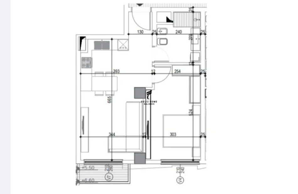 Tirane, shitet apartament 1+1 Kati 1, 68 m² 239.000 € (KOMUNA E PARISIT)