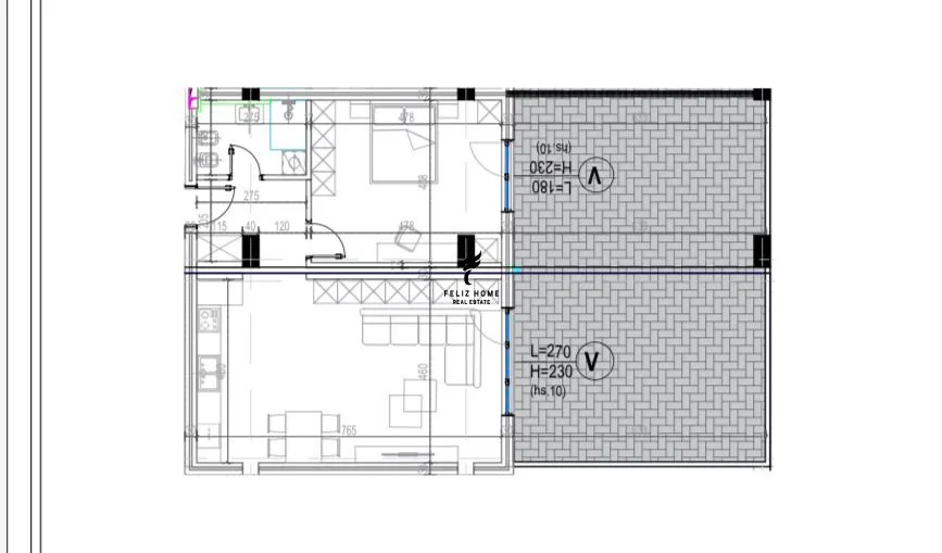 Tirane, shitet apartament 1+1 Kati 2, 153 m² 210.200 € (KODRA E DIELLIT 2)