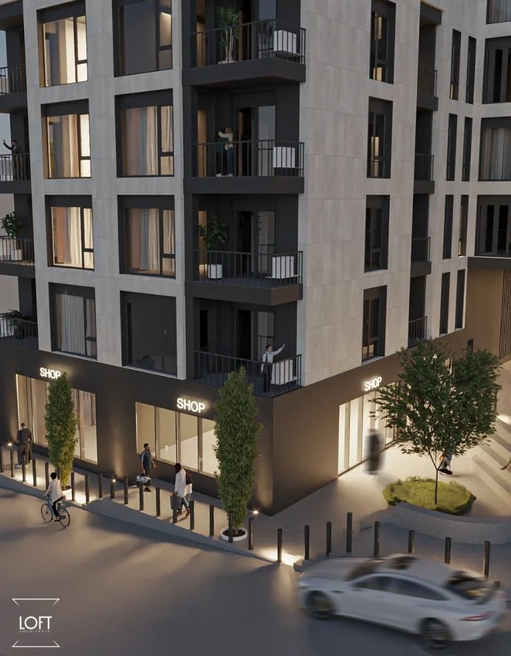 Tirane, shitet apartament 1+1 Kati 2, 61 m² 76.250 € (North Residence ,Paskuqan)