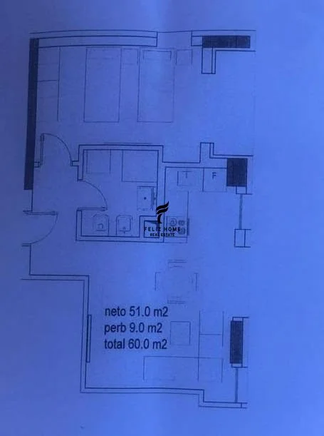 Tirane, shitet apartament 1+1 Kati 4, 60 m² 13.200.000 € (JORDAN MISJA)