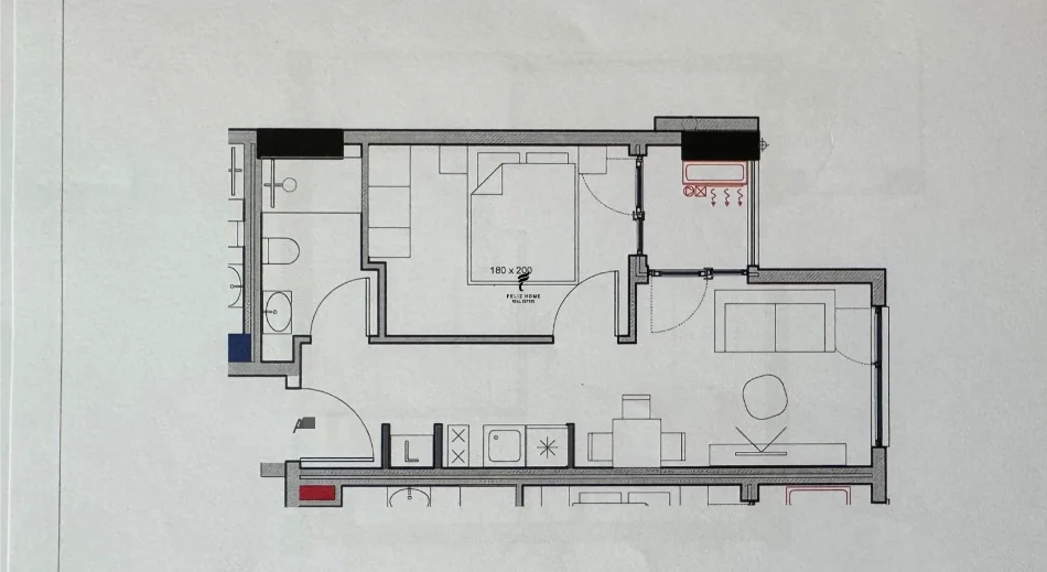 Tirane, shitet apartament 1+1 Kati 7, 47 m² 110.000 € (RRUGA E KAVAJES)