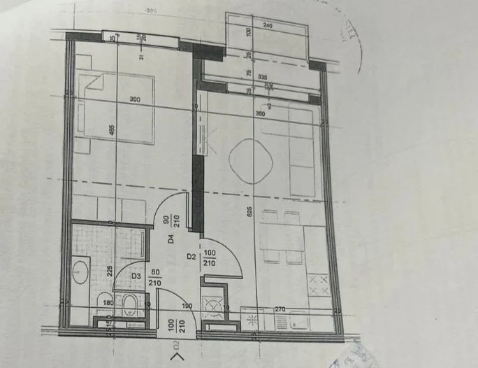 Tirane, shitet apartament 1+1 Kati 7, 64 m² 86.000 € (ISH FUSHA E AVIACIONIT)