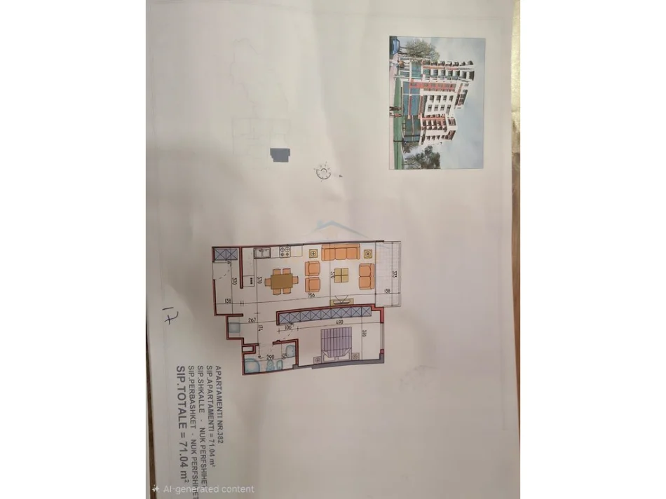 Tirane, shitet apartament 1+1 Kati 8, 71 m² 164.300 € (Ish tregu elektrik)