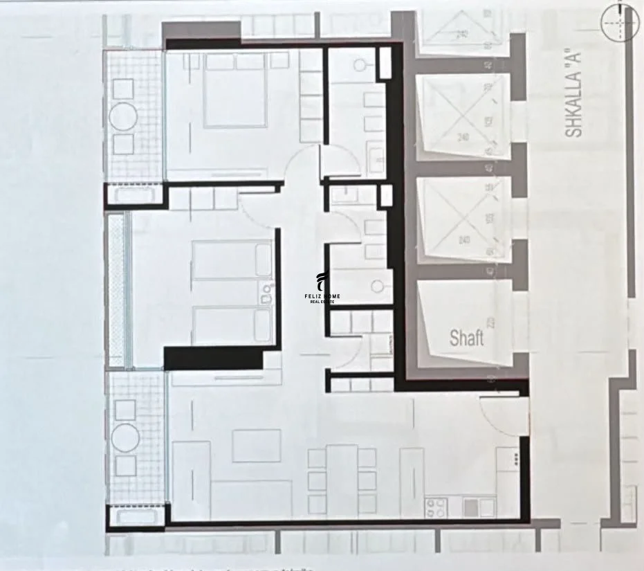 Tirane, shitet apartament 2+1 , 124 m² 274.000 € (ZOGU I ZI)