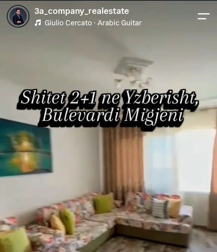 Tirane, shitet apartament 2+1+Ballkon , 143.000 € (bulevardi Migjeni)