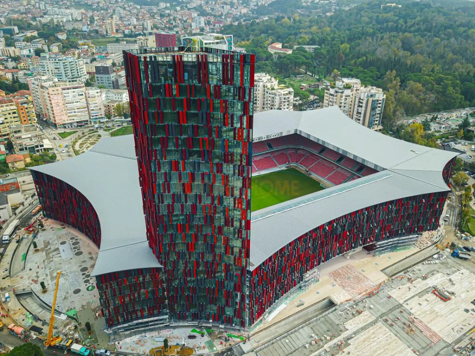 Tirane, shitet apartament 2+1+Ballkon Kati 12, 120 m² (Stadiumi Arena)