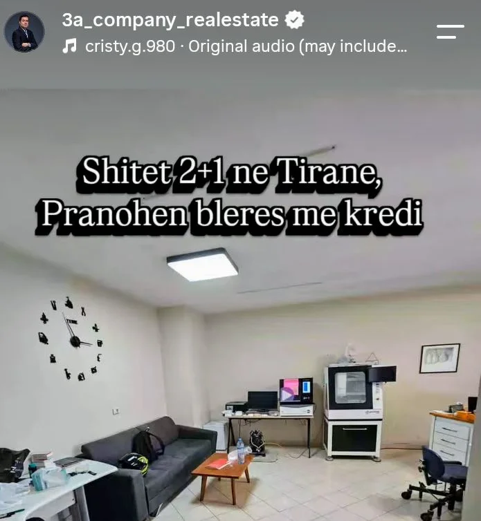 Tirane, shitet apartament 2+1+Ballkon Kati 3, 103 m² 215.000 €
