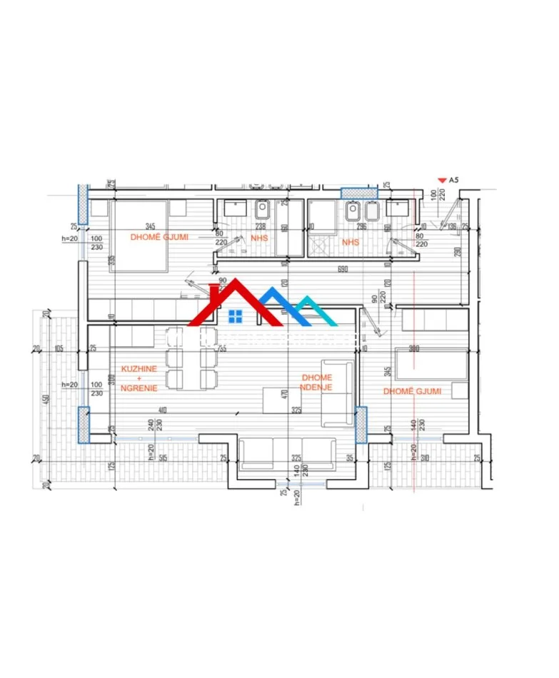 Tirane, shitet apartament 2+1+Ballkon Kati 3, 110 m² 238,000 € (RRUGA BABE REXHA)