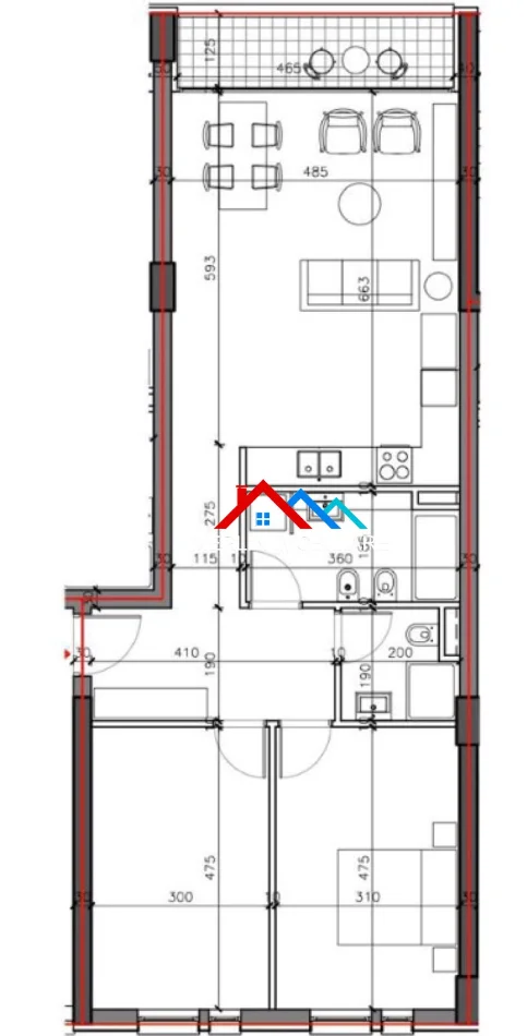 Tirane, shitet apartament 2+1+Ballkon Kati 4, 110 m² 151.500 € (RRUGA ALI SHEFQETI,SHKOZE)