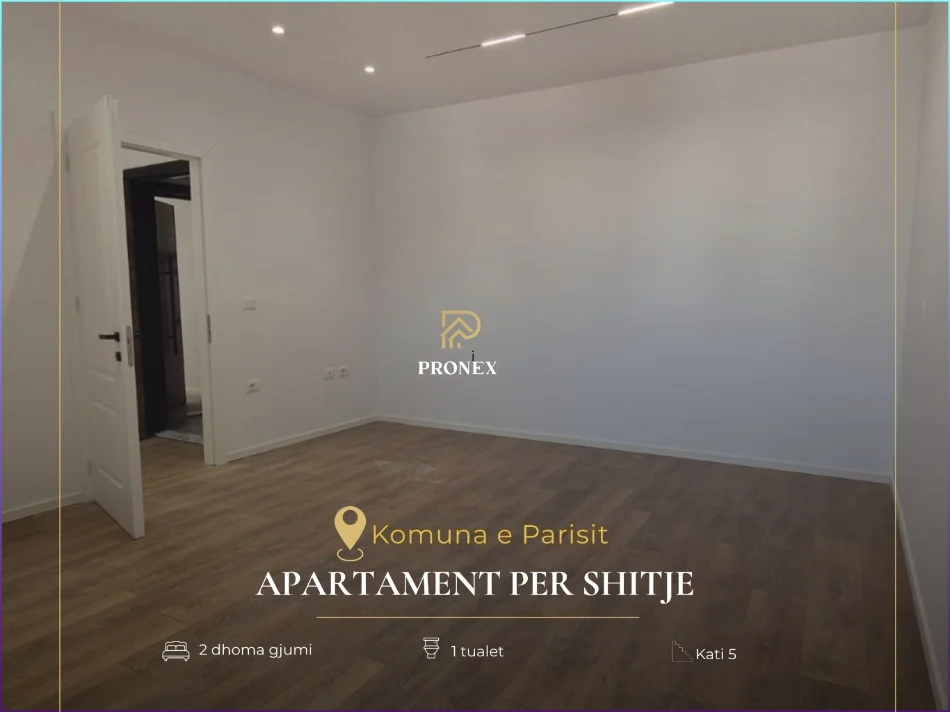 Tirane, shitet apartament 2+1+Ballkon Kati 5, 86 m² 198000 € (Komuna e Parisit Rruga Fadil Bodinaku)