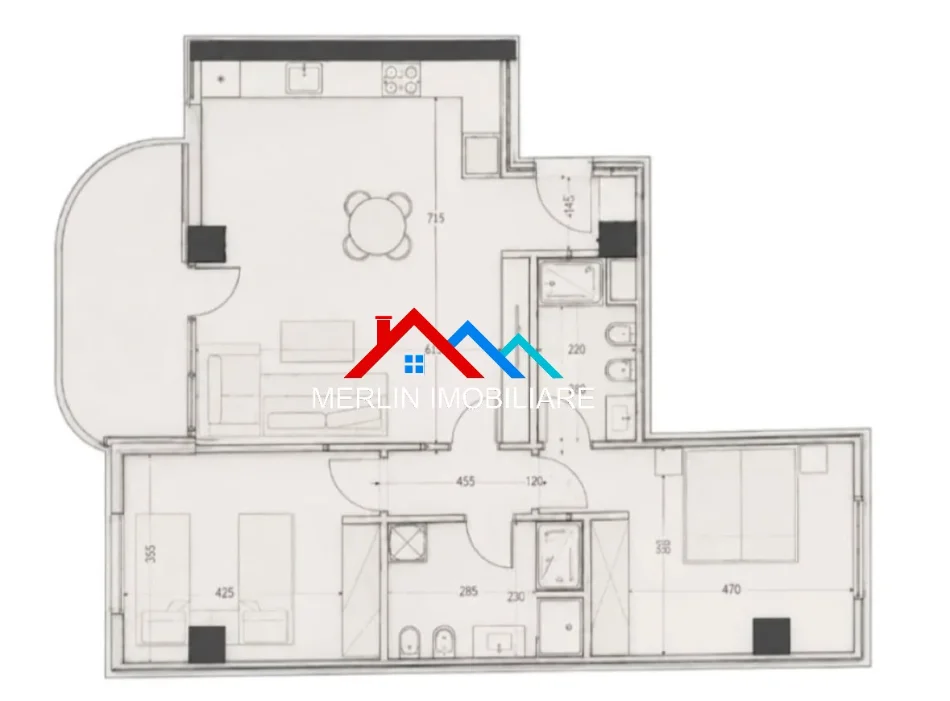Tirane, shitet apartament 2+1+Ballkon Kati 6, 114 m² 132.000 € (RRUGA SOKRAT MIHO,ASTIR)