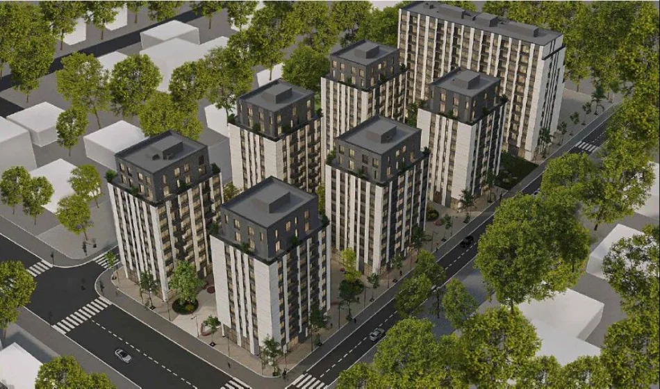 Tirane, shitet apartament 2+1 Kati 1, 106 m² 158.595 € (Rezidenca Ajka, Rruga 5 Maji, Tirane)