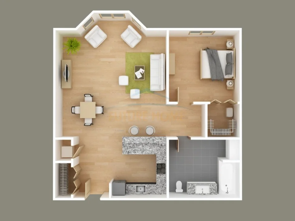 Tirane, shitet apartament 2+1 Kati 11, 104 m² 165.000 € (Unaza e Re)