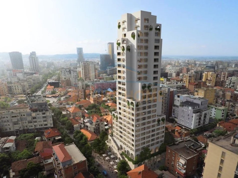 Tirane, shitet apartament 2+1 Kati 16, 123 m² (Pazari i Ri)