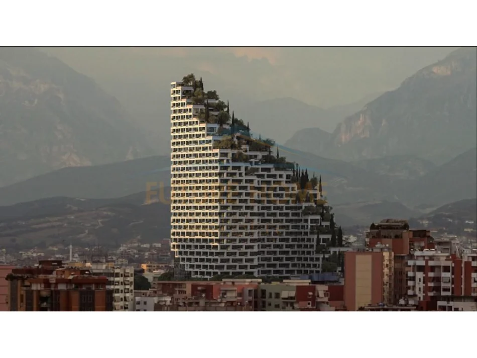 Tirane, shitet apartament 2+1 Kati 19, 126 m² 265.440 € (Rruga Dritan Hoxha.)