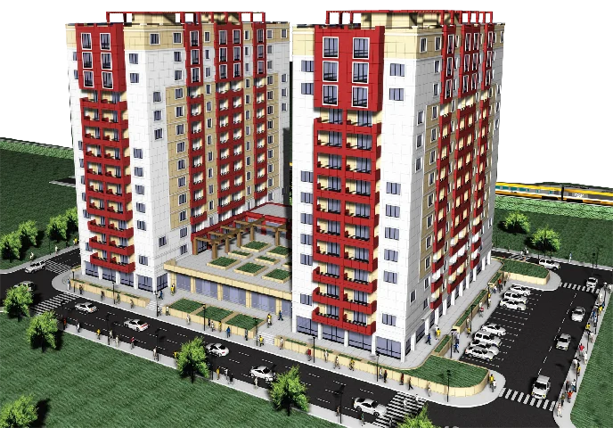 Tirane, shitet apartament 2+1 Kati 2, 112 m² 175.000 € (Kompleksi Garden City)