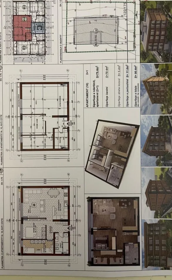 Tirane, shitet apartament 2+1 Kati 2, 117520 € (Babrru)