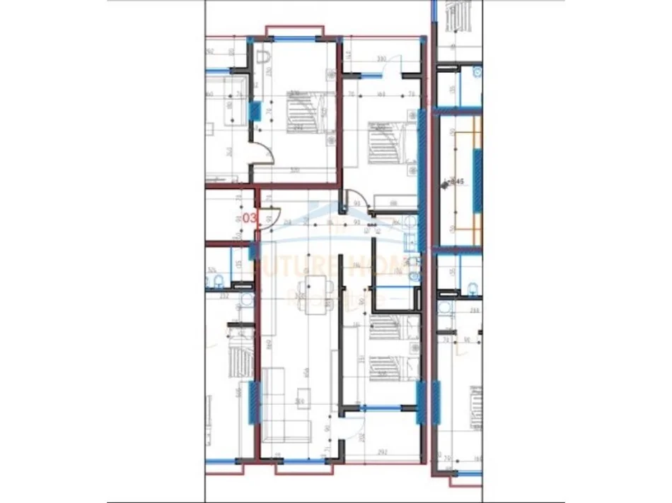 Tirane, shitet apartament 2+1 Kati 2, 87 m² 125.484 € (Babrru)