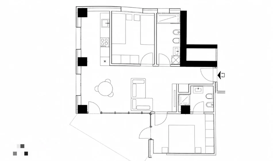 Tirane, shitet apartament 2+1 Kati 8, 99 m² 115.000 € (Astir)