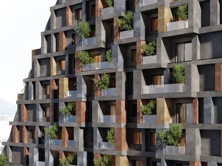 Tirane, shitet apartament 2+1 Kati 9, 124 m² 371.760 € (KOMUNA E PARISIT ,PARKU OLIMPIK)