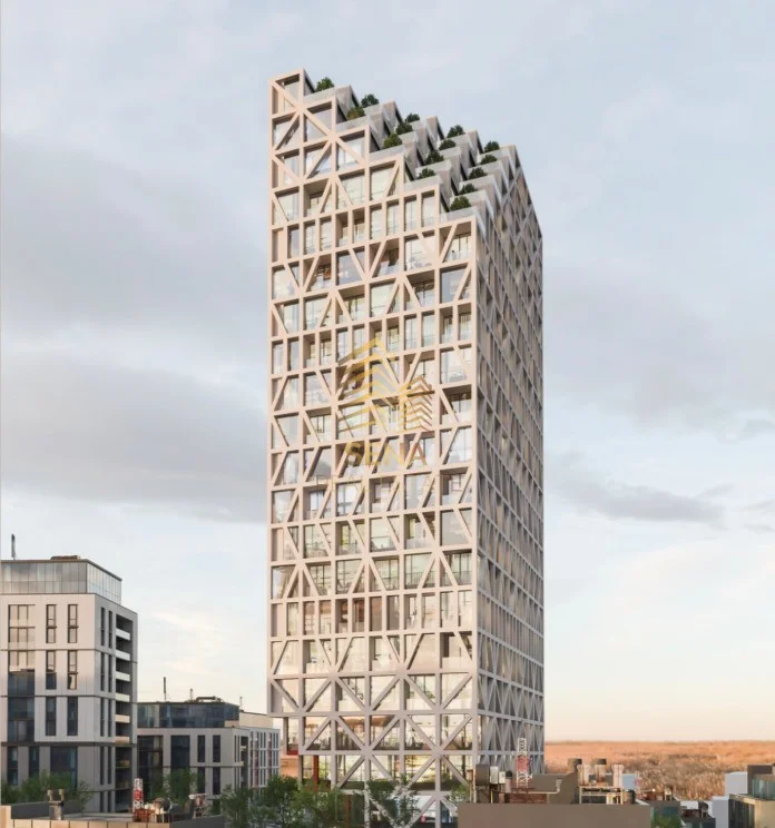 Tirane, shitet apartament 3+1+Ballkon Kati 7, 148 m² 325.800 € (Xhamllik, Filigree Tower)