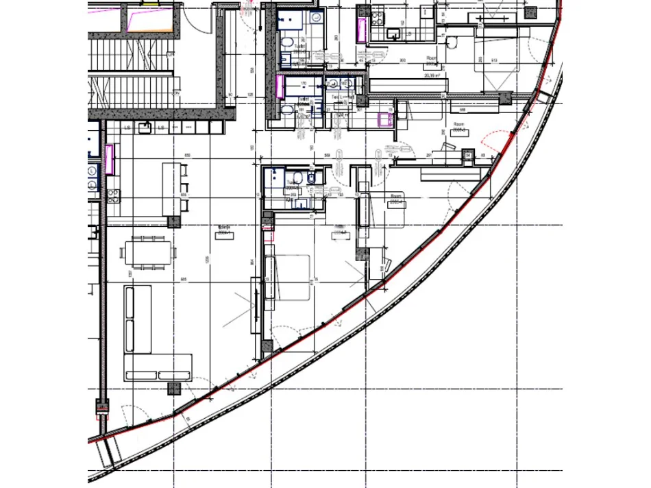 Tirane, shitet apartament 3+1 Kati 20, 257 m² (QENDER, SHESHI SKENDERBEJ)