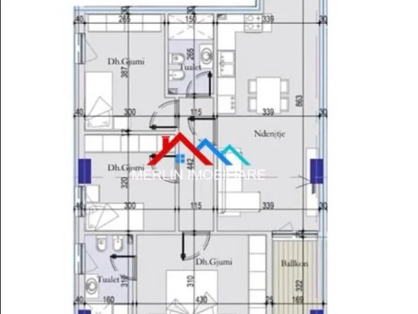 Tirane, shitet apartament Kati 7, 125 m² 346.000 € (RRUGA DRAGO SILIQI,RRUGA E ELBASANIT)