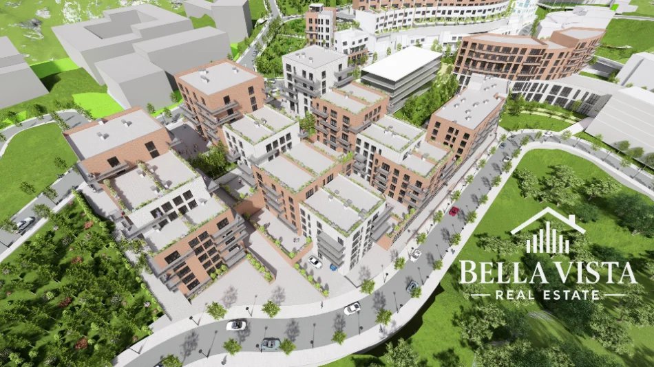 Tirane, shitet apartament+verande | Penthouse 2+1 Kati 5, 245.000 € (Kodra e Diellit 2 Hyrja Lindore)