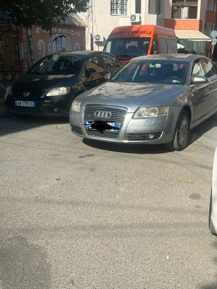 Tirane, shitet makine Okazion shitet Audi A6 viti 2007 , 2.7 TdI quatro Nafte, gri metalizato automatik 3.800 €