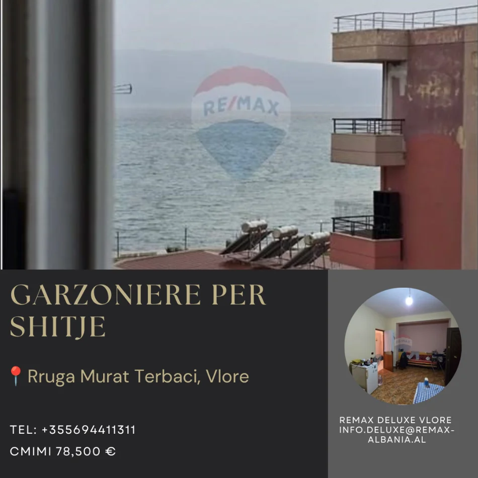 Vlore - Lungomare, shitet garsonier Studio Kati 7, 44 m² 78.500 € (Rruga Murat Terbaci, Vlore)