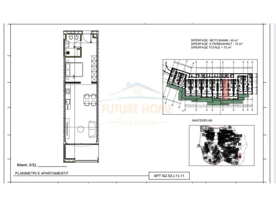 Vlore, shitet apartament 1+1+Aneks+Ballkon Kati 1, 75 m² 187.000 € (Jale)