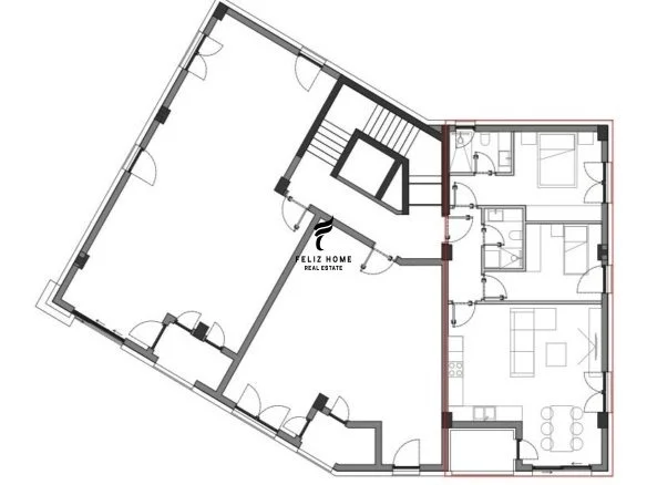 Vlore, shitet apartament 2+1 Kati 1, 106 m² 286.600 € (PALASE)