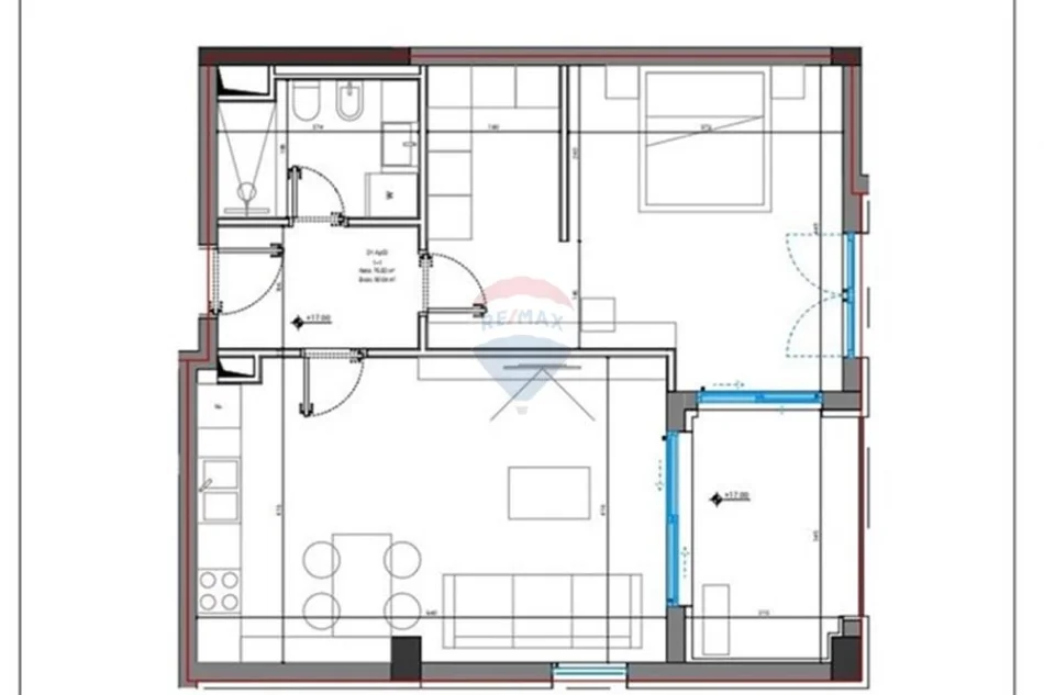 Vlore, shitet apartament , 90 m² 280.990 € (Dhermi)